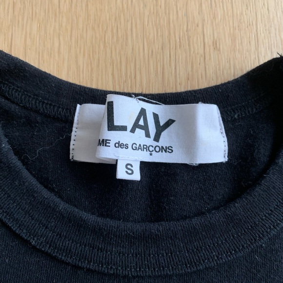 COMME DES GARÇONS PLAY, cotton tshirt - Picture 4 of 7